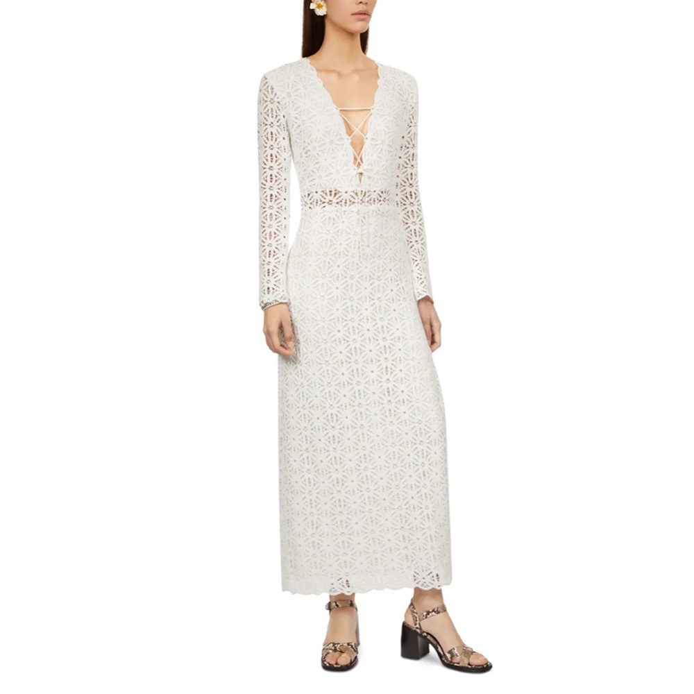 THE KOOPLES - Guipure Maxi Dress - NEW